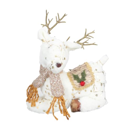 CIYODO 1 Stück Einzigartige Weihnachtspuppe Ornament Home Geschmeidig Puppe Schmücken Dekorative Elk Puppe von CIYODO