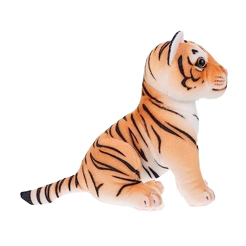 CIYODO 1 Stück Plüsch Gefüllte Tier Tiger Spielzeug Tiger Puppe Plüsch Tiger Schlafendes Kissen von CIYODO