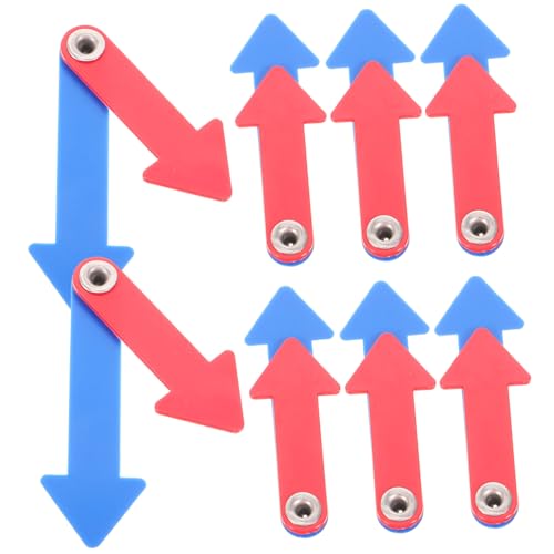 CIYODO 10 Sätze Teiliges Kunststoff Uhrzeiger Rotierbare Lernzeiger zum Uhrzeit Lernen für Wiederverwendbar Verschleißfest Vielseitig für Unterricht und DIY Uhrdekorationen CIYODO 10 Sätze Teiliges Kunststoff Uhrzeiger Rotierbare Lernzeiger zum Uhrzeit Lernen für Wiederverwendbar Verschleißfest Vielseitig für Unterricht und DIY Uhrdekorationen von CIYODO