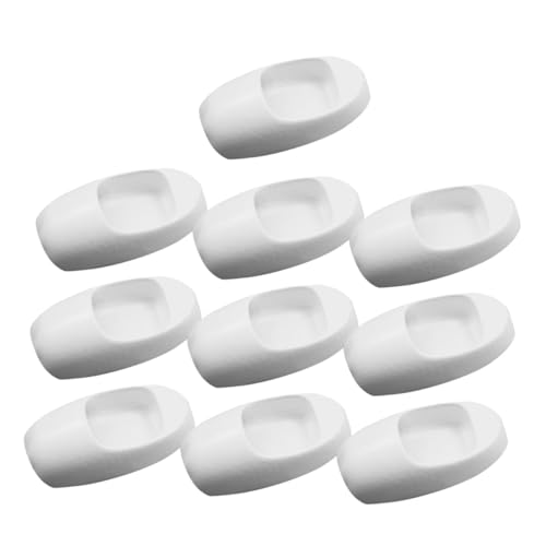 CIYODO 10 Stück Maßstab Handgefertigte Miniatur-pissoirs für Puppenhaus Badezimmer-Szene Realistisches Micro-Badezimmer Zubehör für Architektur-dioramen CIYODO 10 Stück Maßstab Handgefertigte Miniatur-pissoirs für Puppenhaus Badezimmer-Szene Realistisches Micro-Badezimmer Zubehör für Architektur-dioramen von CIYODO