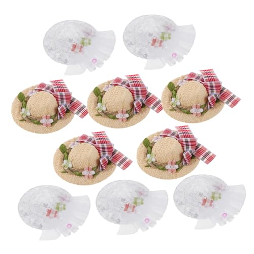 CIYODO 10 Stück Puppenspielzeughut Strohhut Miniatur Cowgirl Dekoration Miniaturhut Mini Hutschmuck Mini Kostümdekoration Ornament Winzige Puppenhüte CIYODO 10 Stück Puppenspielzeughut Strohhut Miniatur Cowgirl Dekoration Miniaturhut Mini Hutschmuck Mini Kostümdekoration Ornament Winzige Puppenhüte von CIYODO