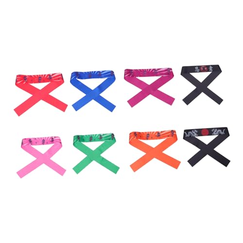 CIYODO 10 Stück Teiliges Ninja Stirnband Weiches Japanisches Karate Kopftuch Hautfreundlich und Wiederverwendbar für Kindergeburtstag Kostüm Rollenspiel und Karate Sport CIYODO 10 Stück Teiliges Ninja Stirnband Weiches Japanisches Karate Kopftuch Hautfreundlich und Wiederverwendbar für Kindergeburtstag Kostüm Rollenspiel und Karate Sport von CIYODO