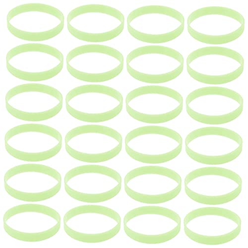 CIYODO 100St Leuchtendes Silikonarmband Partydekorationen LED-Licht leuchtende armbänder sammlerstücke hochzeitsgeschenke gastgeschenke hochzeit nachtlauf leuchtendes armband Kieselgel von CIYODO