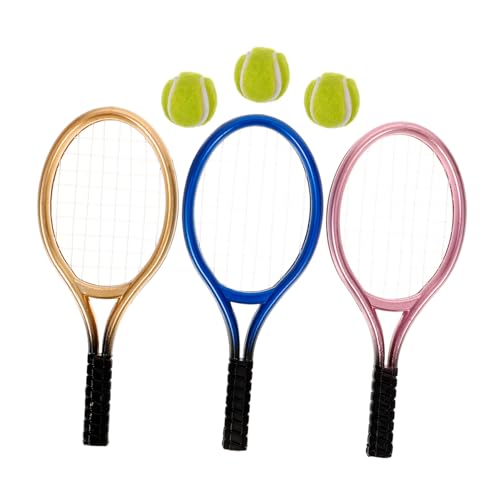 CIYODO 12 Sätze dekorative Mini-Werkzeuge kindertennisschläger Cabochon-Charme Miniatur Gericht Spielzeuge hochzeitsdeko Werkzeugdekor für Heimwerker Lustiges Mini-Hauswerkzeug Plastik von CIYODO