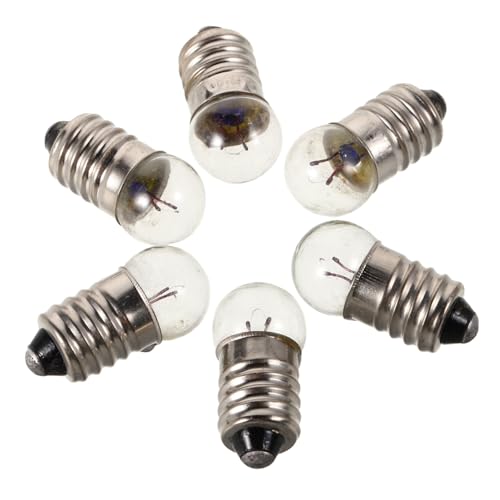 CIYODO 12 Stück Teiliges LED Schraubsockel Mini Glühbirnen für Physik Experimente Kompakte Taschenlampenlampen Vielseitig Einsetzbar für Outdoor Camping und Elektrische Lernzwecke CIYODO 12 Stück Teiliges LED Schraubsockel Mini Glühbirnen für Physik Experimente Kompakte Taschenlampenlampen Vielseitig Einsetzbar für Outdoor Camping und Elektrische Lernzwecke von CIYODO