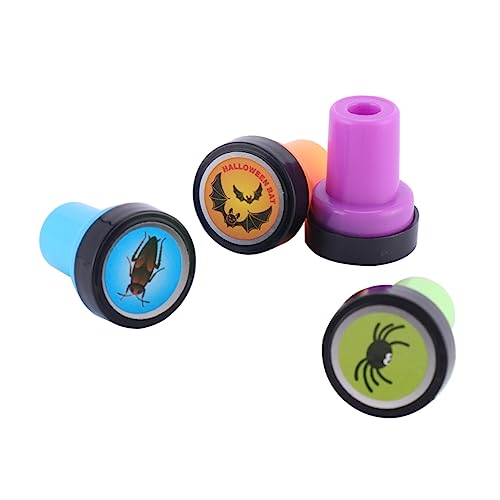 CIYODO 12 Teiliges Set Halloween Stempel Kinderstempel Pinata Füller Aufkleber Tiere Kunststoff von CIYODO