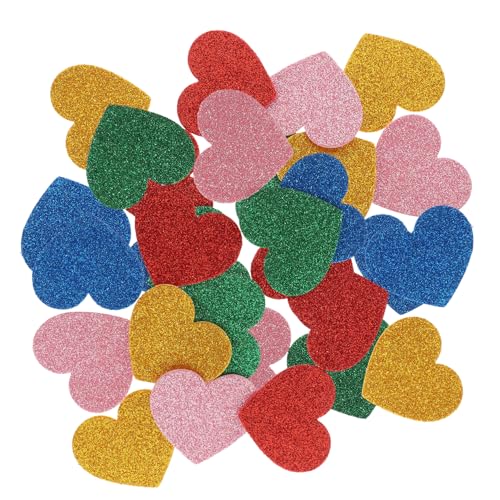 CIYODO 15 Stück Teiliges Bunte Eva Schaumstoff Herz Aufkleber Selbstklebend Langlebig für Scrapbook Geschenke Fenster Türen Schränke Vielseitige Deko für Familie und Freunde CIYODO 15 Stück Teiliges Bunte Eva Schaumstoff Herz Aufkleber Selbstklebend Langlebig für Scrapbook Geschenke Fenster Türen Schränke Vielseitige Deko für Familie und Freunde von CIYODO