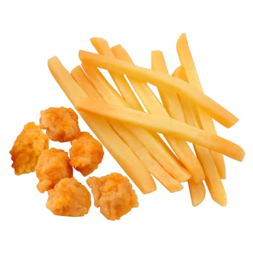 CIYODO 16er-Pack Simulation Lebensmittel Pommes Frites Modell Künstliches Spielzeug Für Jungen Und Mädchen Spielset von CIYODO