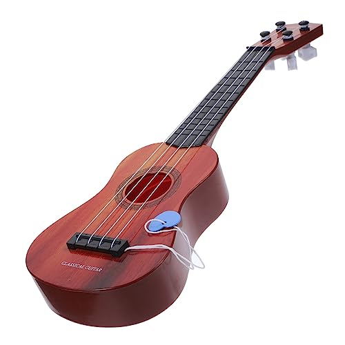 CIYODO 1Pc Kindergitarre Kid Mini Kleinkind Für Anfänger Anfängergitarre Erste Kleine Kindergitarre Akustikgitarre Alter 6 Boys Toy Plastic CIYODO 1Pc Kindergitarre Kid Mini Kleinkind Für Anfänger Anfängergitarre Erste Kleine Kindergitarre Akustikgitarre Alter 6 Boys Toy Plastic von CIYODO
