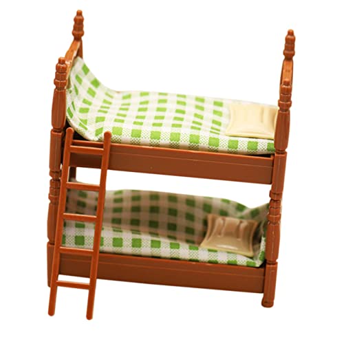 CIYODO 1Satz Etagenbett für Puppenhaus Realistische Möbel Vielseitiges Zubehör für Doll House Schlafzimmer Langlebiges und Sicheres Material für House CIYODO 1Satz Etagenbett für Puppenhaus Realistische Möbel Vielseitiges Zubehör für Doll House Schlafzimmer Langlebiges und Sicheres Material für House von CIYODO
