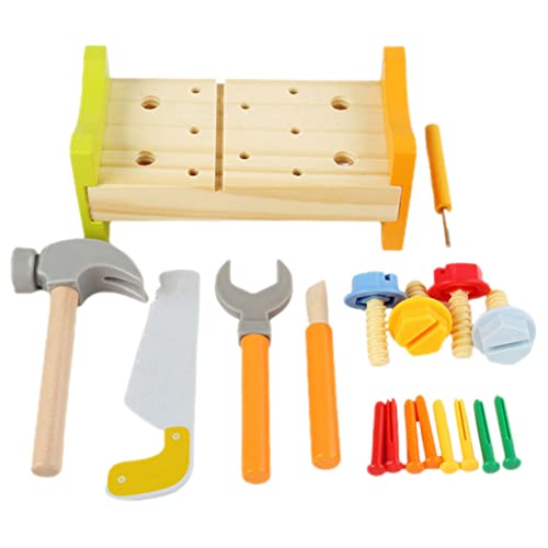 CIYODO 1Satz Holz Hammerwerkbank Mit Holzhammer Für Kreative Bauprojekte Sicher Für Fördert Praktische Fähigkeiten Und Räumliches Für Drinnen CIYODO 1Satz Holz Hammerwerkbank Mit Holzhammer Für Kreative Bauprojekte Sicher Für Fördert Praktische Fähigkeiten Und Räumliches Für Drinnen von CIYODO