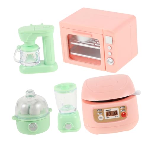 CIYODO Miniatur Puppenhaus Küchenset für Kinder Realistische Kleiner Küchengeräte Spielzeug Backofen und Kaffeemaschine für Kreatives Rollenspiel CIYODO Miniatur Puppenhaus Küchenset für Kinder Realistische Kleiner Küchengeräte Spielzeug Backofen und Kaffeemaschine für Kreatives Rollenspiel von CIYODO
