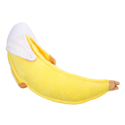 CIYODO 1Stk Bananenkissen Flauschige Kissen Kinder geschältes Bananenspielzeug Dekoration Schlafzimmer Bedroom Decoration Toys kinderspielzeug geschälte Banane Spielzeugpuppe PP Baumwolle von CIYODO