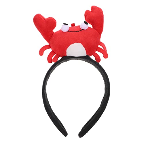 CIYODO 1Stk Hummer-Krabbenkopf-Schnalle rotes Krabbenhaarband Frau Haarband halloween haarschmuck kinder haarschmuck stirnband haarreifen damen Cartoon-Tierhaarreifen Cartoon-Haarband von CIYODO