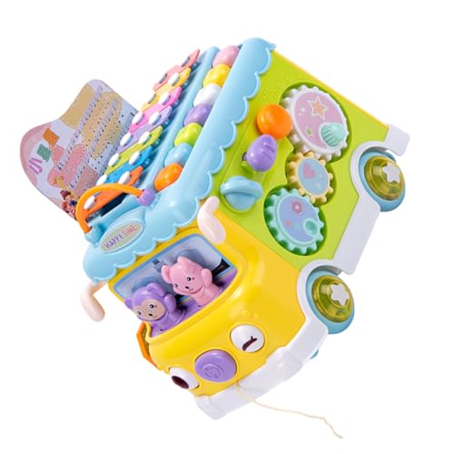 CIYODO 1Stk Kinderklavier Autospielzeug für Babys Autospielzeug für Kleinkinder interaktives Spielzeug kinderinstrumente Travel Toy Xylophon-Bus-Spielzeug Xylophon Babyspielzeug Plastik von CIYODO