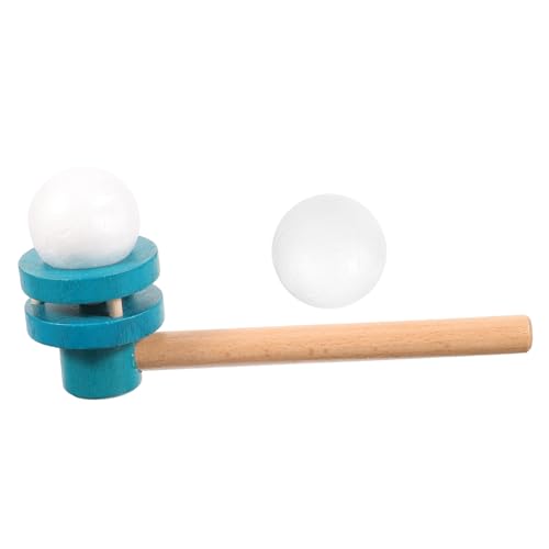 CIYODO 1stk Gleichgewichtsblasende Spielzeuge Schwimmende Blasrohrkugel Schwimmendes Ballspiel Balancierender Ball Schlagballspielzeug Mini-Spielzeug Balancierspiel Blue Bambus von CIYODO