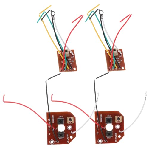 CIYODO 2 Sätze Fernbedienungsmodul Fernbedienungsauto Intellektuelles Rc Auto DIY Kind Wissenschaftsspielzeug Rc Spielzeugmodul Rc Auto Spielzeug DIY Rc Automodul Empfängerplatine Mit von CIYODO