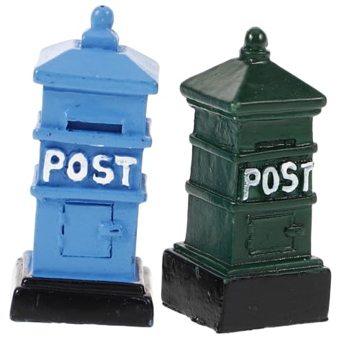 CIYODO 2stücke Miniatur-briefkasten Für Puppenhaus Harz Briefkästen Ornamente Kleines Briefkasten-Modell Für Landschaftsbau Puppenhaus-zubehör CIYODO 2stücke Miniatur-briefkasten Für Puppenhaus Harz Briefkästen Ornamente Kleines Briefkasten-Modell Für Landschaftsbau Puppenhaus-zubehör von CIYODO