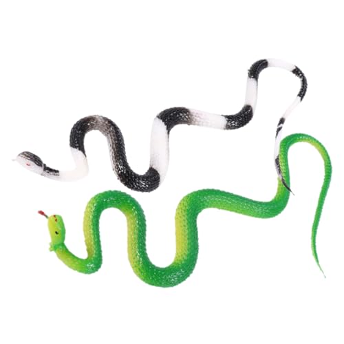 CIYODO 2 Stück Künstliche Schlange Miniatur Schlangenstatue Tierfiguren Schlangenskulptur Simulation Schlangenverzierung Schlangen Requisiten Künstliche Realistische von CIYODO