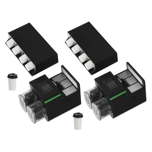 CIYODO 2 Stück Mini Kaffeemaschine Modell Kaffeemaschine Miniatur Puppenhaus Dekoration Mini Espressomaschine Puppenhaus Landschaftsrequisiten Miniatur Dekoration CIYODO 2 Stück Mini Kaffeemaschine Modell Kaffeemaschine Miniatur Puppenhaus Dekoration Mini Espressomaschine Puppenhaus Landschaftsrequisiten Miniatur Dekoration von CIYODO