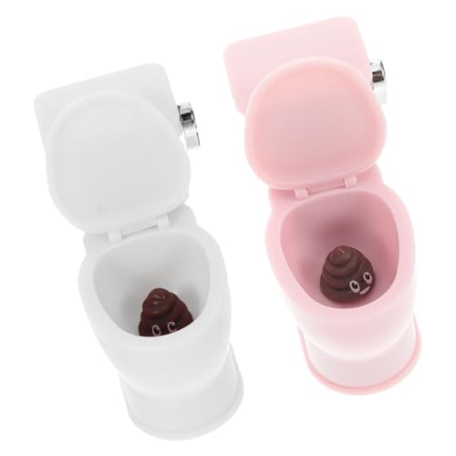 CIYODO 2 Stück Miniatur-Toilette 1:12 Puppenhaus-badezimmerzubehör Realistische Spültoilette Mini-möbel Für Puppenhäuser Winziges Badezimmer Spielzeug CIYODO 2 Stück Miniatur-Toilette 1:12 Puppenhaus-badezimmerzubehör Realistische Spültoilette Mini-möbel Für Puppenhäuser Winziges Badezimmer Spielzeug von CIYODO