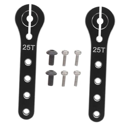 CIYODO 2 Stück Rc Flugzeug Ersatzzubehör Rc Autozubehör Truck Ersatz Auto Lenkhorn Metall Lenkstange Flugzeugteile Auto Reparaturzubehör Arm Schwarz CIYODO 2 Stück Rc Flugzeug Ersatzzubehör Rc Autozubehör Truck Ersatz Auto Lenkhorn Metall Lenkstange Flugzeugteile Auto Reparaturzubehör Arm Schwarz von CIYODO