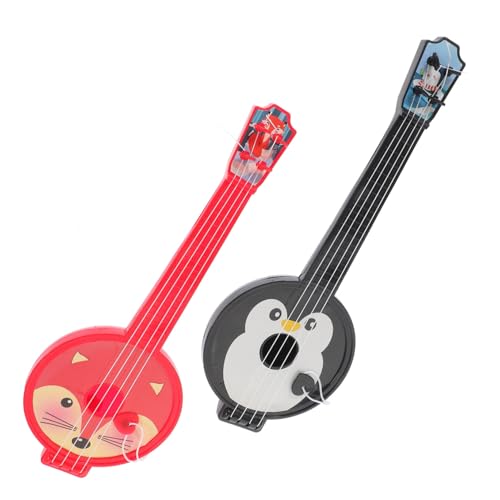 CIYODO 2 Stück Saiten Gitarre für Kinder kinderinstrumente musikinstrumente für Kinder Kleinkind Musikinstrument Spielzeug Lernspielzeug für Babys Kinder Gitarre Kindergitarrenmodell von CIYODO