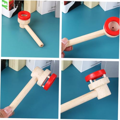 CIYODO 2 Stück Teiliges Suspended Ball für Hölzerner Aufblasbarer Blaseball Interaktives Eltern Junge Mädchen Atemtraining Bunte Luftblas Spiele für Drinnen und Draußen CIYODO 2 Stück Teiliges Suspended Ball für Hölzerner Aufblasbarer Blaseball Interaktives Eltern Junge Mädchen Atemtraining Bunte Luftblas Spiele für Drinnen und Draußen von CIYODO