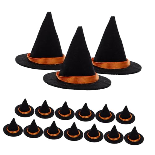 CIYODO 20 Stück Mini Filz Hexenhüte Kleine Handgemachte Witch Hats aus Robustem Filz für DIY Basteln Puppenhaus Mini Hüte Halloween Party Dekoration und Weinflaschen Verschönerung CIYODO 20 Stück Mini Filz Hexenhüte Kleine Handgemachte Witch Hats aus Robustem Filz für DIY Basteln Puppenhaus Mini Hüte Halloween Party Dekoration und Weinflaschen Verschönerung von CIYODO