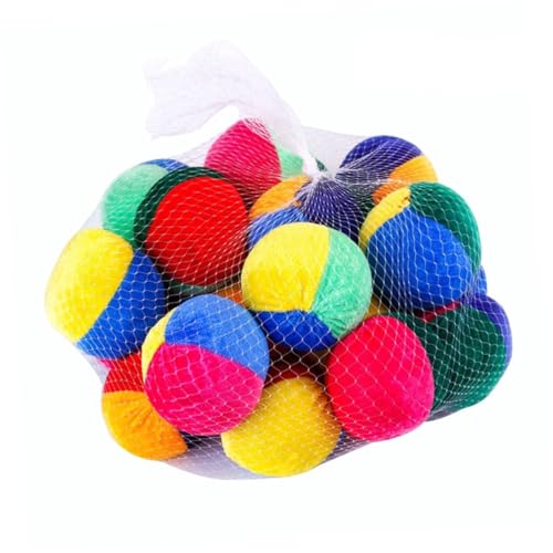 CIYODO 20 Stück Teiliges Jonglierball Set aus Buntem für Sanft und Leicht für Drinnen und Draußen Fördert Koordination und Geschicklichkeit bei Jungen und Mädchen Zufällige Farbe CIYODO 20 Stück Teiliges Jonglierball Set aus Buntem für Sanft und Leicht für Drinnen und Draußen Fördert Koordination und Geschicklichkeit bei Jungen und Mädchen Zufällige Farbe von CIYODO