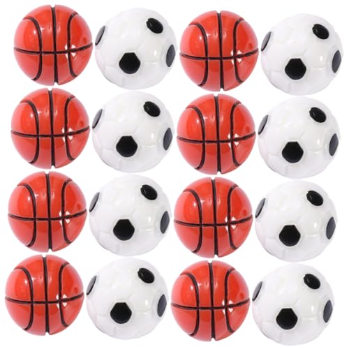CIYODO 20 Stück Teiliges Mini Basketball und Fußball Set aus Harz Detailreiche Sport Deko für Puppenhaus und Hausdekoration Miniaturspielzeug für DIY und Geschenke CIYODO 20 Stück Teiliges Mini Basketball und Fußball Set aus Harz Detailreiche Sport Deko für Puppenhaus und Hausdekoration Miniaturspielzeug für DIY und Geschenke von CIYODO