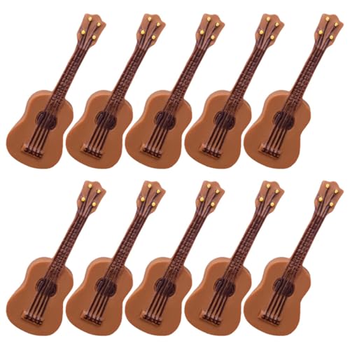 CIYODO 20 Stück Teiliges Mini Gitarrenmodell Simulierte Puppenhaus Deko Lebensnahes Musikinstrument Robustes Material für Miniaturzimmer und Realistische Raumgestaltung CIYODO 20 Stück Teiliges Mini Gitarrenmodell Simulierte Puppenhaus Deko Lebensnahes Musikinstrument Robustes Material für Miniaturzimmer und Realistische Raumgestaltung von CIYODO