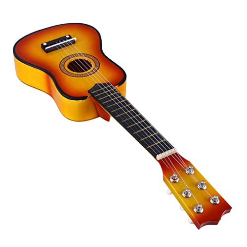 CIYODO 23 Holzgitarre Musikinstrumente, Spielzeug Gitarre Für Kinder Kinder-Ukulele Ukulele Für Kinder Spielzeug Für Kinder Spielzeug Gitarre Kinderinstrumente Kinder Spielset Bambus von CIYODO