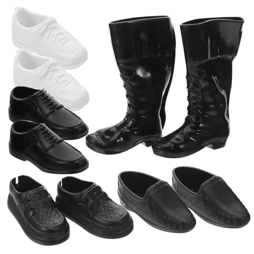 CIYODO 25paare Miniatur-puppenschuhe Aus Kunststoff Puppen Winzige Herrenschuhe Im Maßstab Als Requisiten Für Puppenhaus-dekor Und Mini-szenen CIYODO 25paare Miniatur-puppenschuhe Aus Kunststoff Puppen Winzige Herrenschuhe Im Maßstab Als Requisiten Für Puppenhaus-dekor Und Mini-szenen von CIYODO