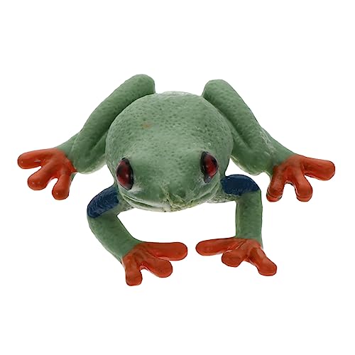 CIYODO 2St Frosch-Modell Geweih Spielzeuge Tiere Miniatur Kinderspielzeug Spielzeug für Kinder jucarii pentru copii hühner Spielzeug Tierfigur Mini-Modell Ausstellungsmodelle Plastik von CIYODO