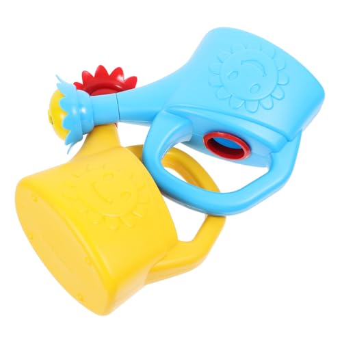 CIYODO 2St Gießkanne giesskanne Kinder kindergiesßkanne Beach Toys for Kinder - gartenset Toys Bewässerung Blumengießtopf Ola Wannen Jungen Spielzeug wasserkanister Plastik Blue von CIYODO