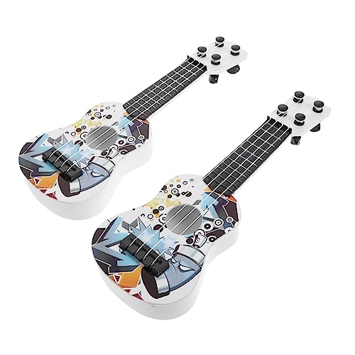 CIYODO 2St Mini-Simulations Gitarre Musikinstrumente für Kinder elektronische Spielzeuggitarre Kinderspielzeug kinderinstrumente Kid Toys Spielzeuge Simulationsgitarrenspielzeug Plastik von CIYODO