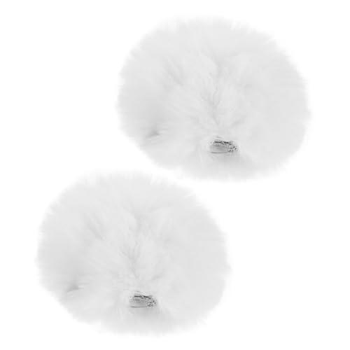 CIYODO 2Stücke Hasenschwanz Kostüm Accessoires Für Cosplay Und Halloween Flauschige Pom Poms Für Frauen Und Dress Up Partys Und Karneval von CIYODO