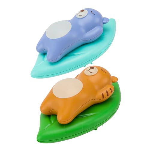 CIYODO 2st Badespielzeug Für Babys Tragbare Babybadewanne Eidechsenspielzeug Wasserspielset Für Kleinkinder Spielzeug Zum Zurückziehen Tragbare Badewanne Für Kinder Kleinkindwanne Plastik von CIYODO