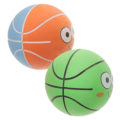 CIYODO 2st Mini-basketballspielzeug Lustige Hüpfbälle Spiel Springende Bälle Hüpfbälle Spielen Spielzeug Hüpft Bälle Sporttrainingsbälle Springbälle Gegen Stress Party-sprungbälle Gummi von CIYODO