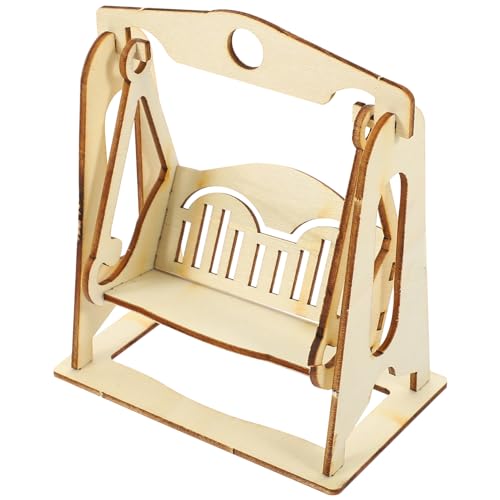 CIYODO 3 Sets Holzpuzzle DIY Schaukeln 3D Puzzle Baukasten Für ädchen Und Jungen Pädagogisches Für Kreative Ab 3 Jahren von CIYODO