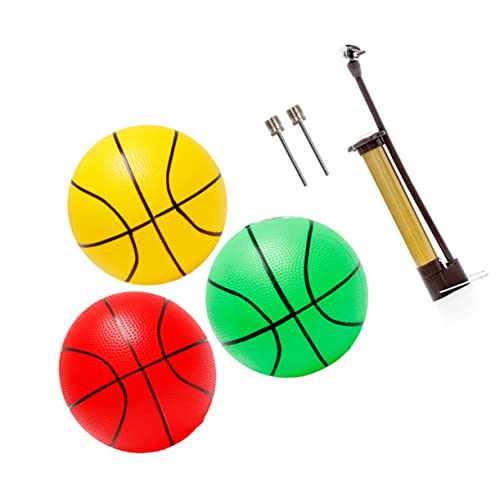 CIYODO 3 Stück 9 Kinderbasketball Kinderspielzeug Kinder Outdoor Spielzeug Toys Büffel Sparschwein kreatives Ballspielzeug Spielzeuge Entwässerungskorb Kugelspielzeug Ball für Kinder von CIYODO