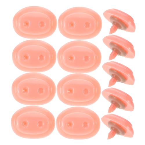 CIYODO 30 Sets Schweinenase Zubehör Schweinenase DIY Schweinenase Dekore Basteln Herstellung Schweinenase Puppennase DIY Puppe Schweinenase Schweinenase Für DIY Tierpuppe von CIYODO