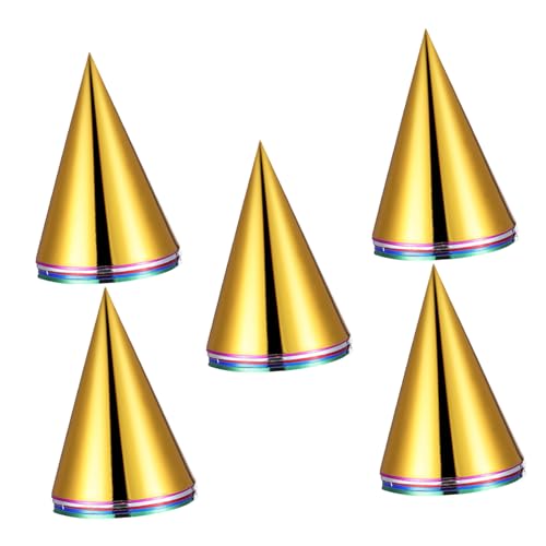CIYODO 30 Stück Teiliges Bunte Metallic Papierpartyhüte mit Elastischem Band Konische Partyhüte für Erwachsene Vielseitige Geburtstags Hochzeitsdekoration Weihnachts Neujahrsfeier Zubehör CIYODO 30 Stück Teiliges Bunte Metallic Papierpartyhüte mit Elastischem Band Konische Partyhüte für Erwachsene Vielseitige Geburtstags Hochzeitsdekoration Weihnachts Neujahrsfeier Zubehör von CIYODO