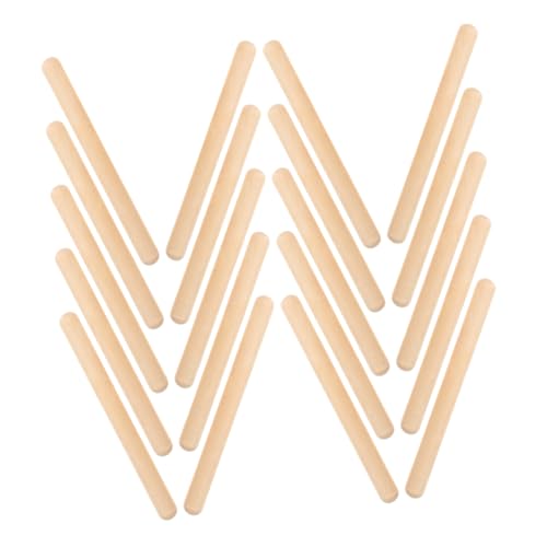 CIYODO 32 Stücke Rhythmusstäbe aus Holz für Kinder Percussion Sticks zur Musikalität und Motorik CIYODO 32 Stücke Rhythmusstäbe aus Holz für Kinder Percussion Sticks zur Musikalität und Motorik von CIYODO