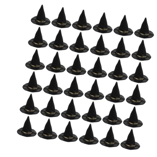 CIYODO 36 Stück Kleine Halloween Hüte für DIY Bastelprojekte Puppenzubehör Vielseitige Partydekoration für Halloween-events und Kreative Kunstprojekte CIYODO 36 Stück Kleine Halloween Hüte für DIY Bastelprojekte Puppenzubehör Vielseitige Partydekoration für Halloween-events und Kreative Kunstprojekte von CIYODO