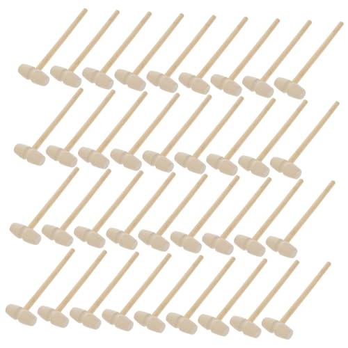 CIYODO 36 Stück Mini Holzhammer für Teiliges für Interaktive Eltern Junge Mädchen Spiele Entwickelt Hand Augen Koordination und Motorik für Jungen und Mädchen CIYODO 36 Stück Mini Holzhammer für Teiliges für Interaktive Eltern Junge Mädchen Spiele Entwickelt Hand Augen Koordination und Motorik für Jungen und Mädchen von CIYODO