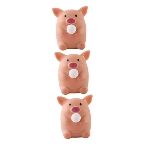 CIYODO 3er Set Lustige Schweinchen Dehnspielzeuge Interaktive Stressabbau Für Feste Und Pig Squeeze Toy Für Und von CIYODO