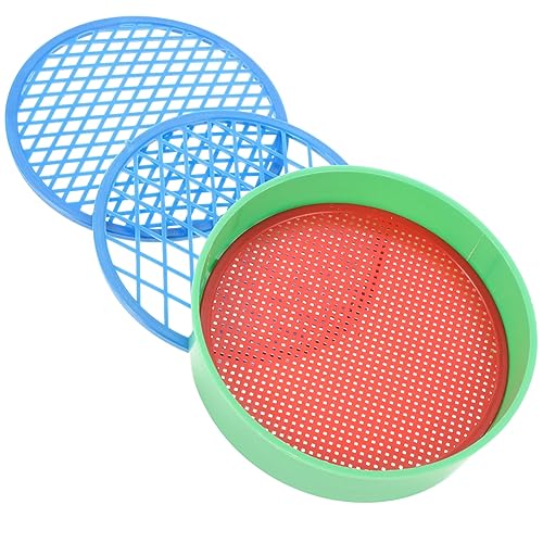 CIYODO 4er Set Handheld Sand Sifter Bunte Sand Siebe Für Strandspielzeug Für Kreatives Im Sandkasten Ideal Für Jungen Und ädchen Fördert Die Fantasie Beim Sandspiel von CIYODO