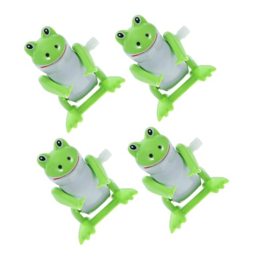 CIYODO 4 Stück Teiliges Aufziehspielzeug Frosch Wind up Springende Frösche für Sichere Party Mitgebsel Bunte Geburtstags Halloween Dekoration CIYODO 4 Stück Teiliges Aufziehspielzeug Frosch Wind up Springende Frösche für Sichere Party Mitgebsel Bunte Geburtstags Halloween Dekoration von CIYODO